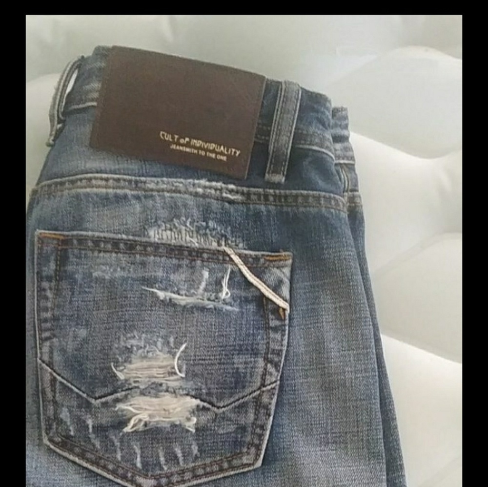 Cult of individuality jeans.